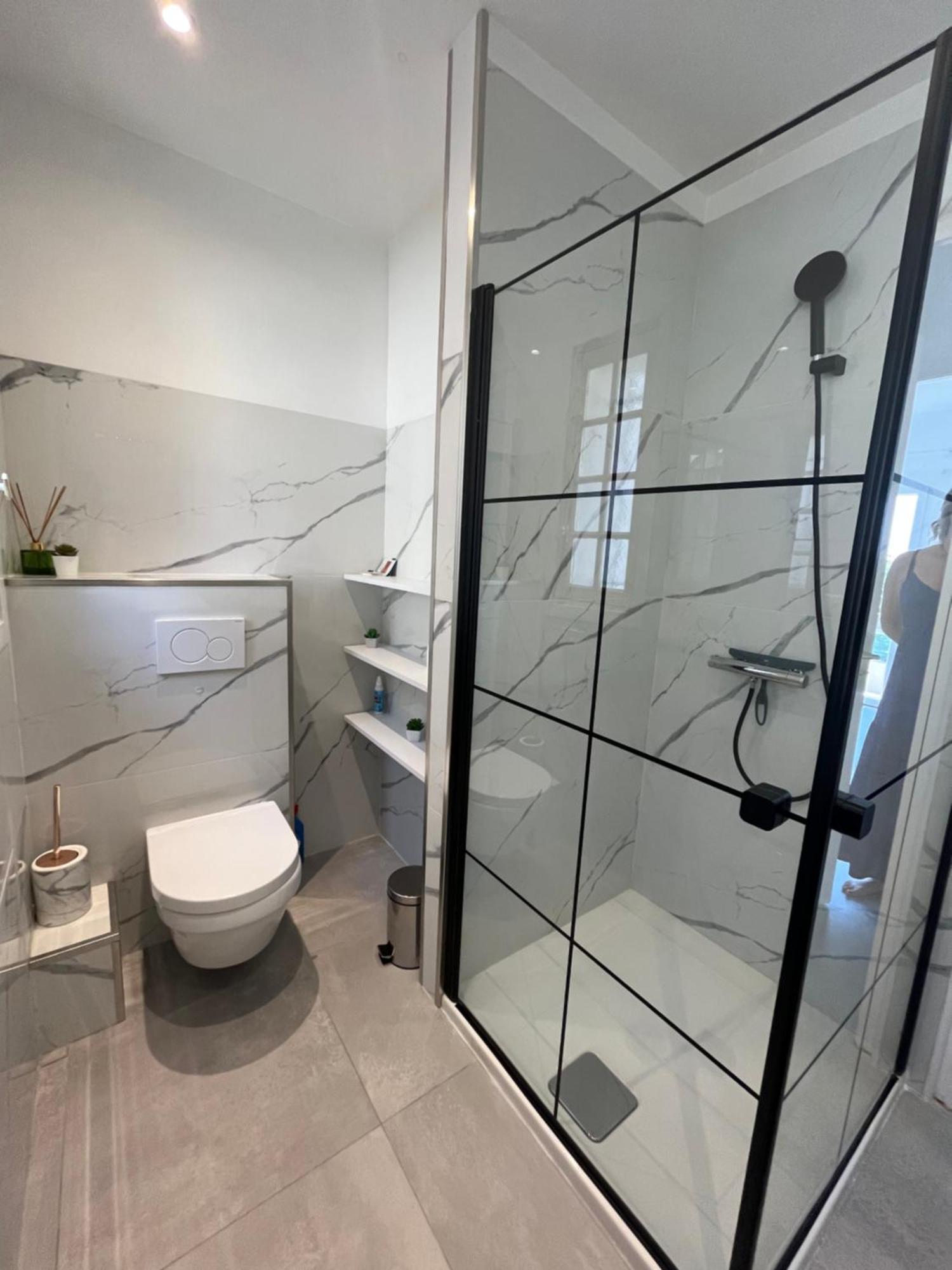Villa 2 Chambres Renovee Juillet 2023 - Vue Mer - Parking Prive Grasse Buitenkant foto